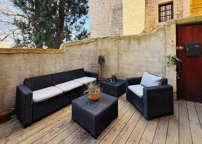Appartement Studio, Terrasse&cathédrale *